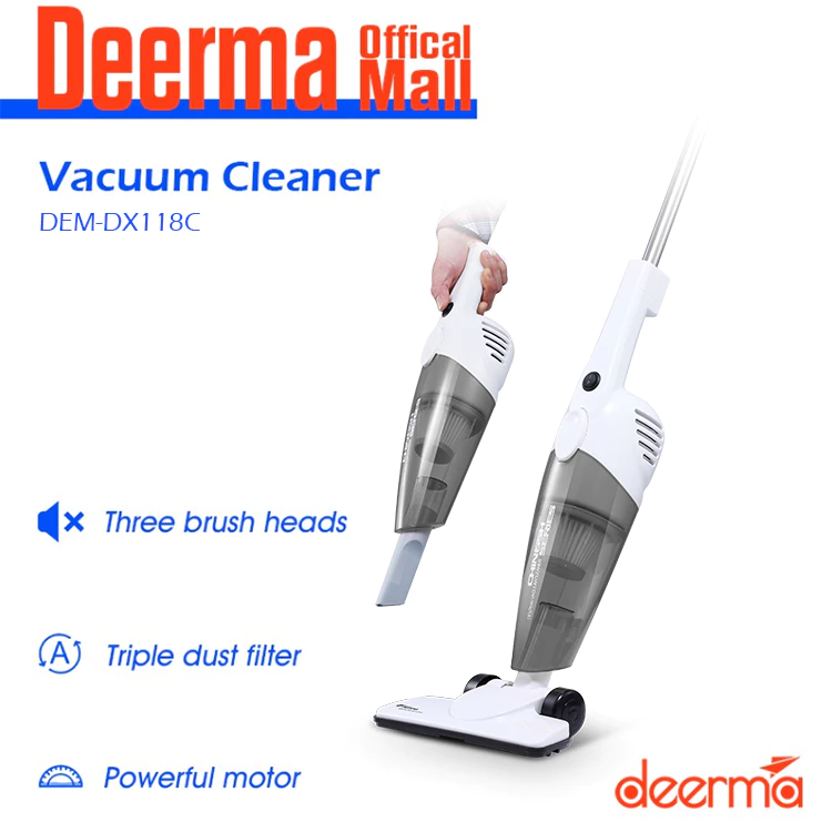 43% OFF Deerma Vacuum Vacuum Cleaner for Home Handheld Vacuum Strong Suction Lightweight With Filter