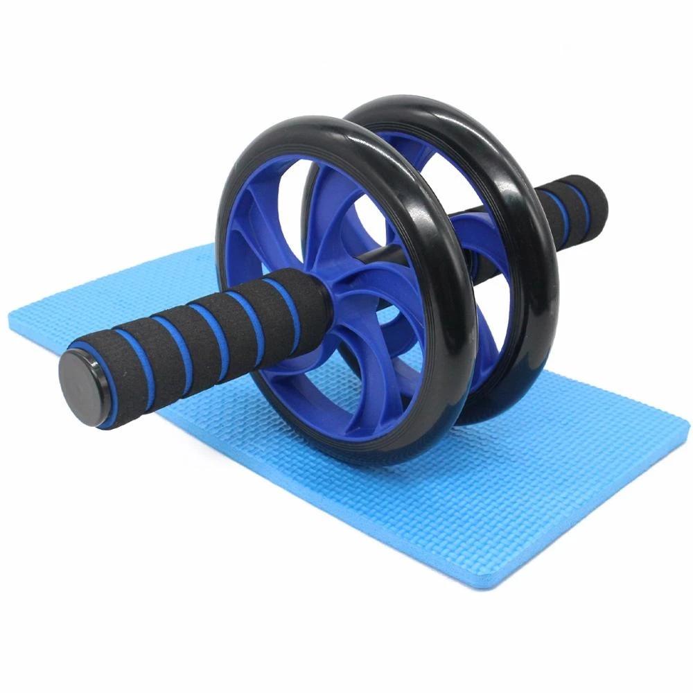 32% OFF Abdominal Muscle Wheel Ab Roller – Smooth, Mute Dual-Core Strength Trainer with Free Mat
