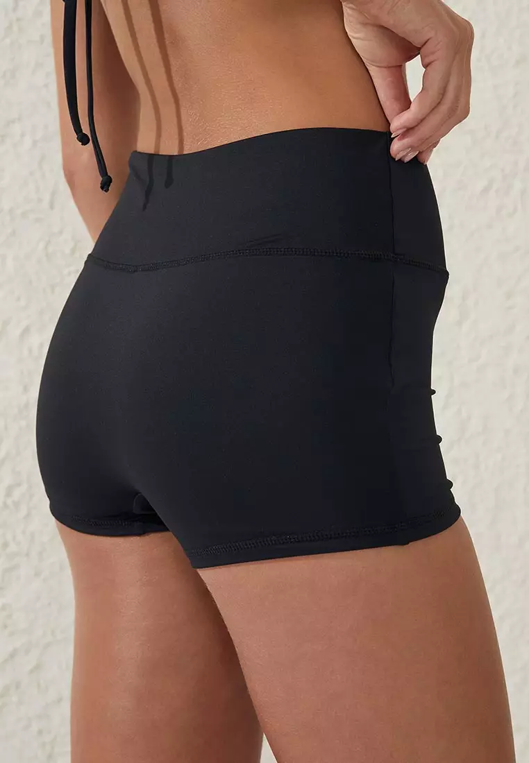 57% OFF Highwaisted Swim Shorts