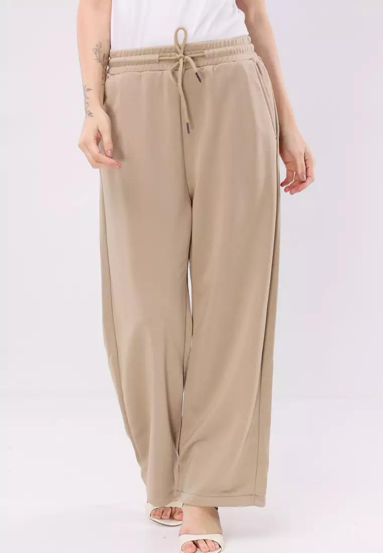 74% OFF Colored Wide Leg Pants Ladies