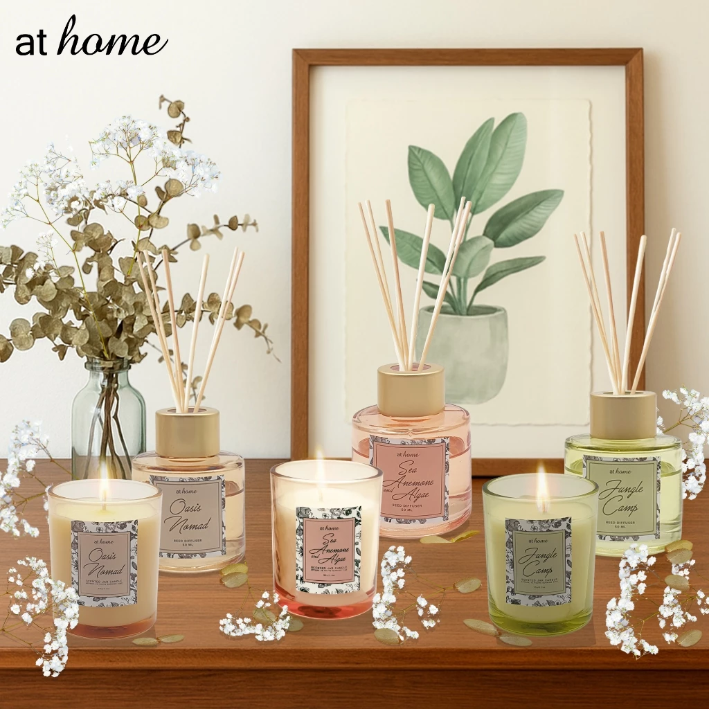 54% OFF AT HOME Decor Aromatherapy Riva Reed Diffuser Relaxing Aroma Home Fragrance Decoration — 50ml