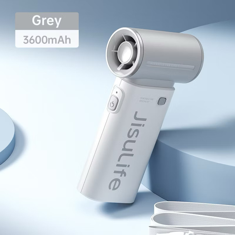 44% OFF ￼JISULIFE Life 9 Portable Fan Rechargeable Mini Fan With 5 Gears Strong Wind Suitable For Outdoor