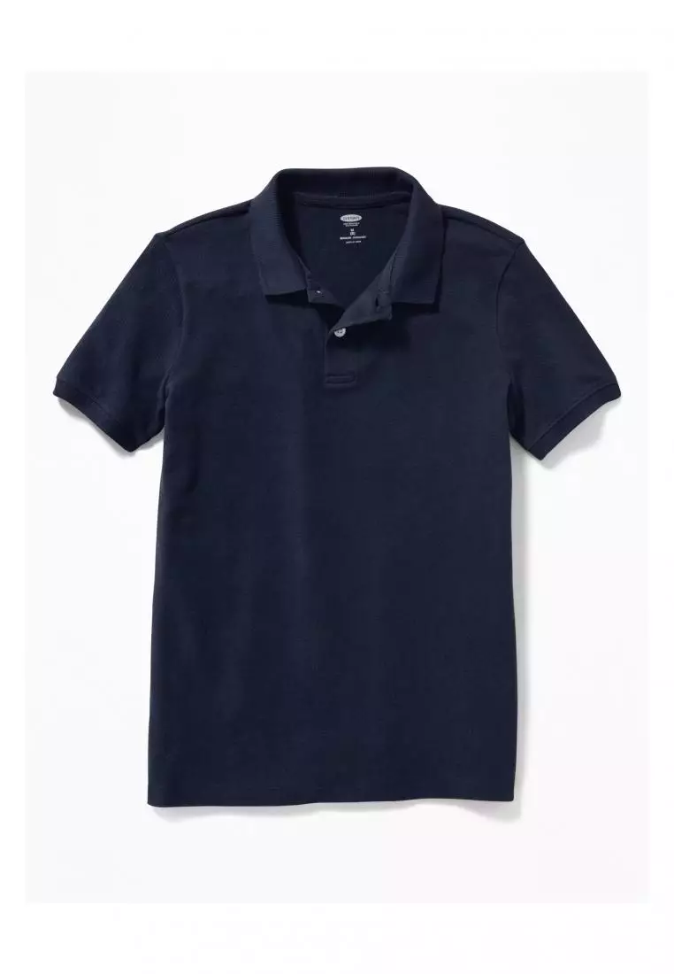 35% OFF Uniform Built-In Flex Pique Polo for Boys