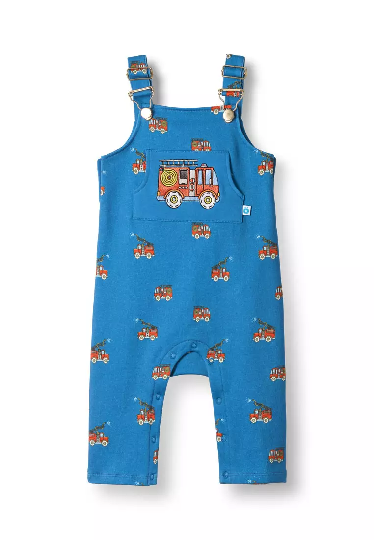 80% OFF Dorset Golden overalls for baby with fire truck