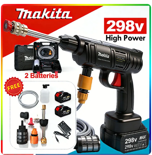 54% OFF Makita Pressure Washer Heavy Duty Original Cordless Car Washer Machine Portable Rechargable Sale Charge Electric Car Washer High Pressure Made In Japan Lithium Battery 168v 220v Pressure Washer Spray Gun