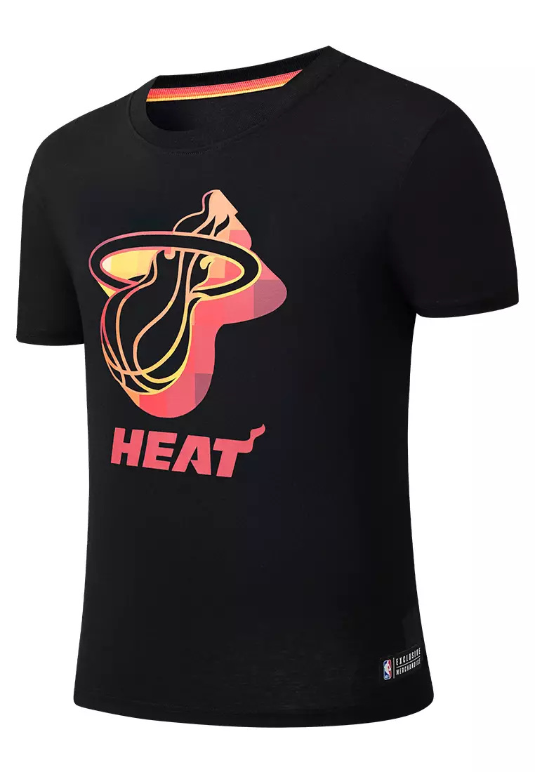 36% OFF NBA Cromatics Loose Miami Heat Crew Neck Mens T-Shirt