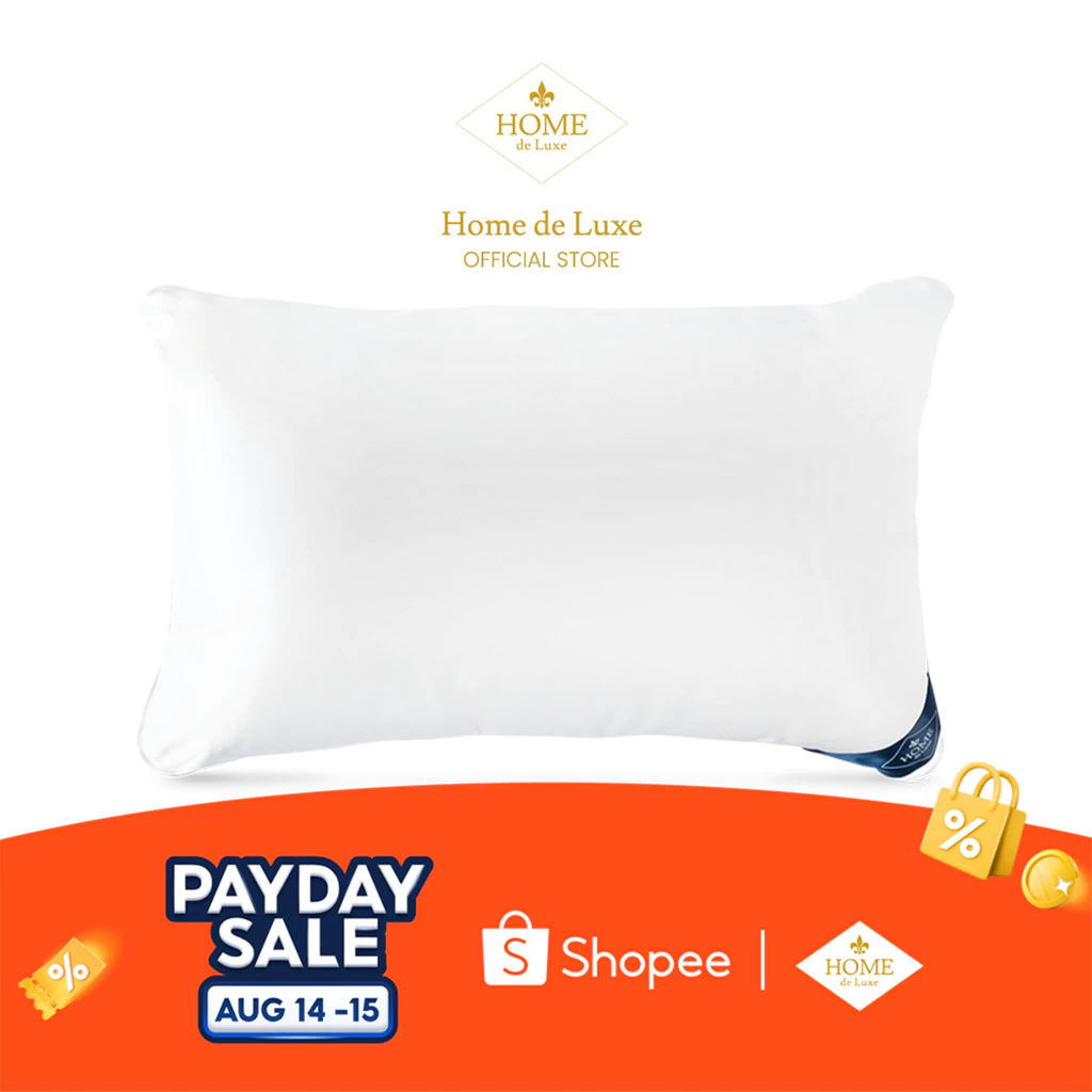 56% OFF [Korean Fiber Pillow Only] Home de Luxe - 5* Hotel Quality Premium Pillow 1pc - Soft and Comfortable