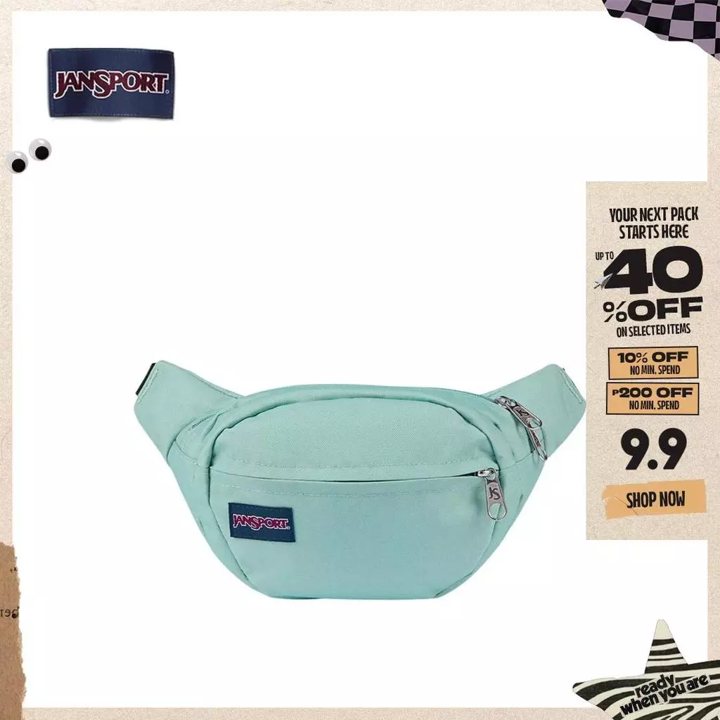 56% OFF Jansport 2.5l Fifth Avenue Faded Sage Unisex Belt Bag/Waistpack