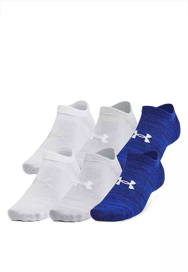 52% OFF Under Armour Essential 6-Pack No-Show Socks