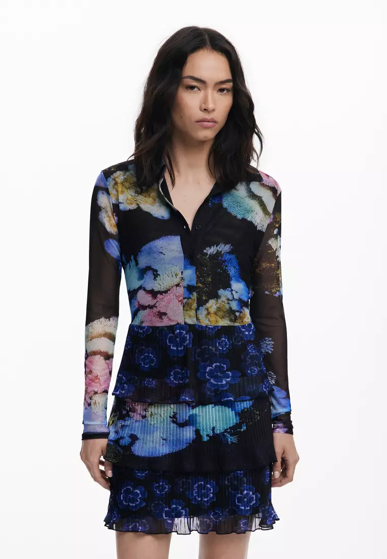 50% OFF Desigual Two types of textile Dress designed by Mr. Christian Lacroix