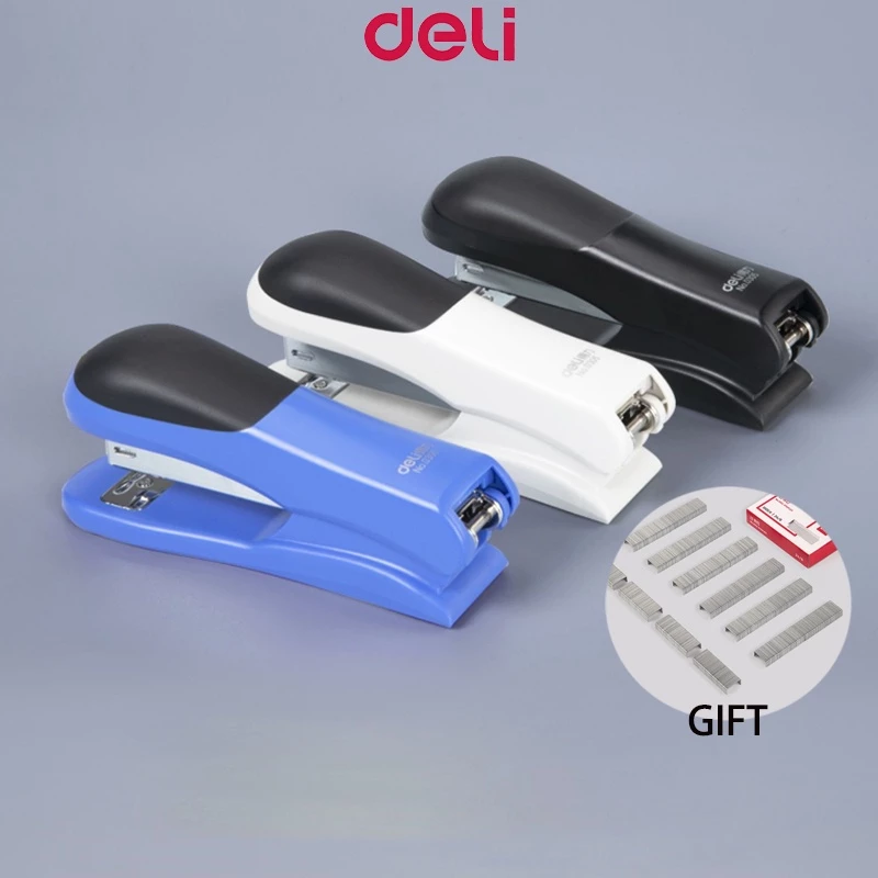 42% OFF Deli Stapler with Staple Remover Labor-Saving 20 Sheet Capacity E0355