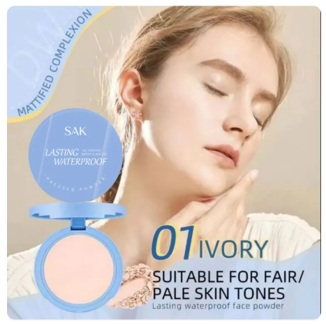 70% OFF 【Buy 1 Take 2】Oil Control Face Powder Waterproof Long-lasting Setting Powder Light Face Compact Powder With Mirror+Puff