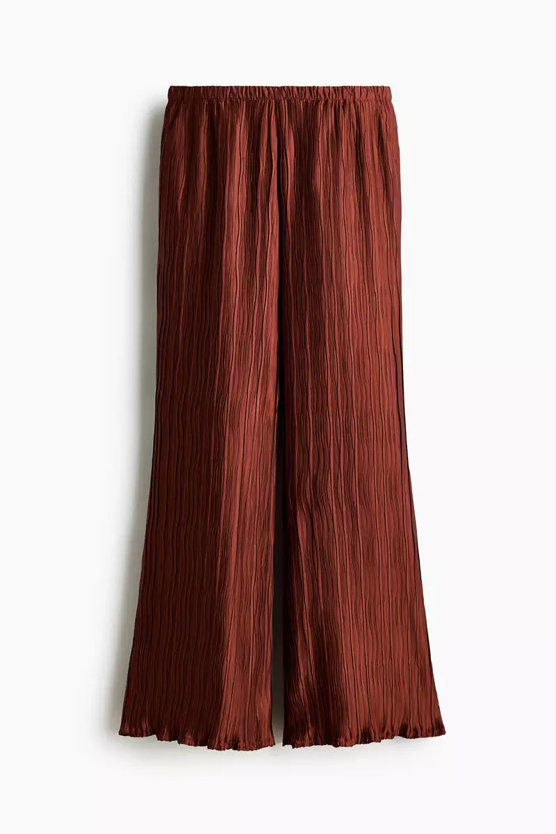 69% OFF Crinkled trousers