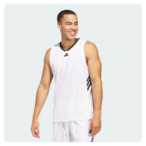 40% OFF adidas Basketball adidas Basketball Legends Tank Top Men White JN4745