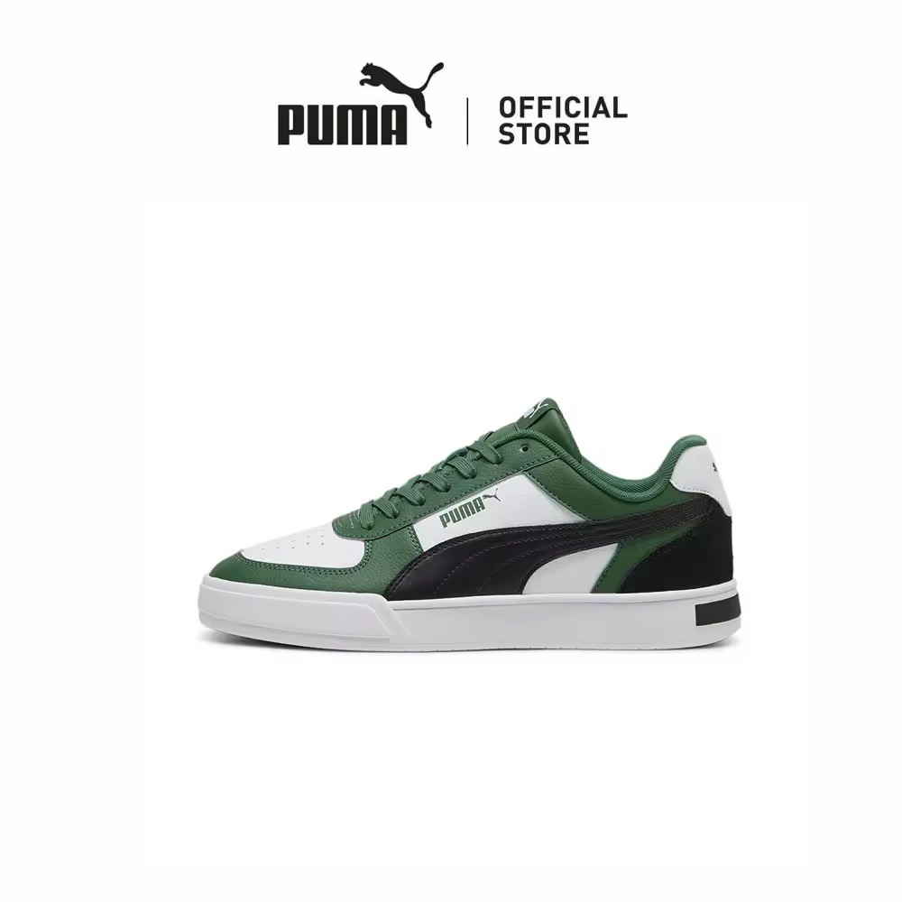 PUMA Unisex Caven Mix Sneakers (Green)