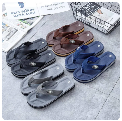 70% OFF Islander same style factory direct sale men's herringbone non-slip wear-resistant slippers