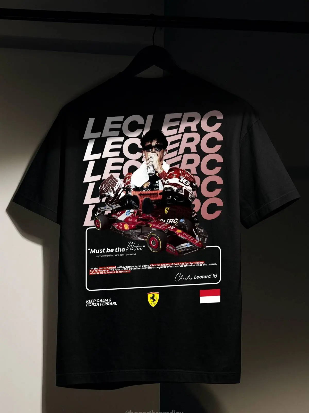 19% OFF F1 2025 Team TEE Hamilton Charles Leclerc Max Verstappen Streetwear Loose t-shirt Cotton Unisex t-shirt