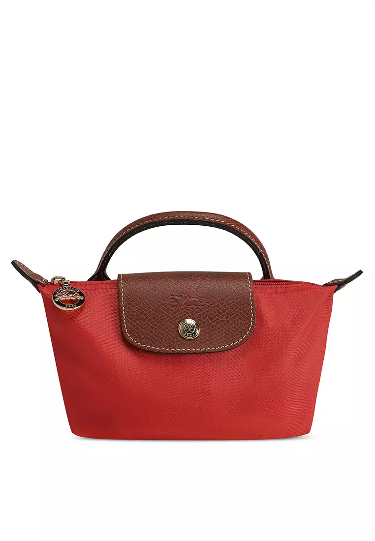 50% OFF LONG CHAMP Le Pliage Original Pouch with Handle (tr)