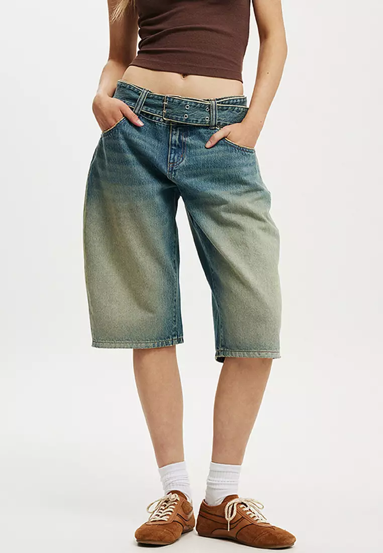 67% OFF Cotton On Low Barrel Jorts