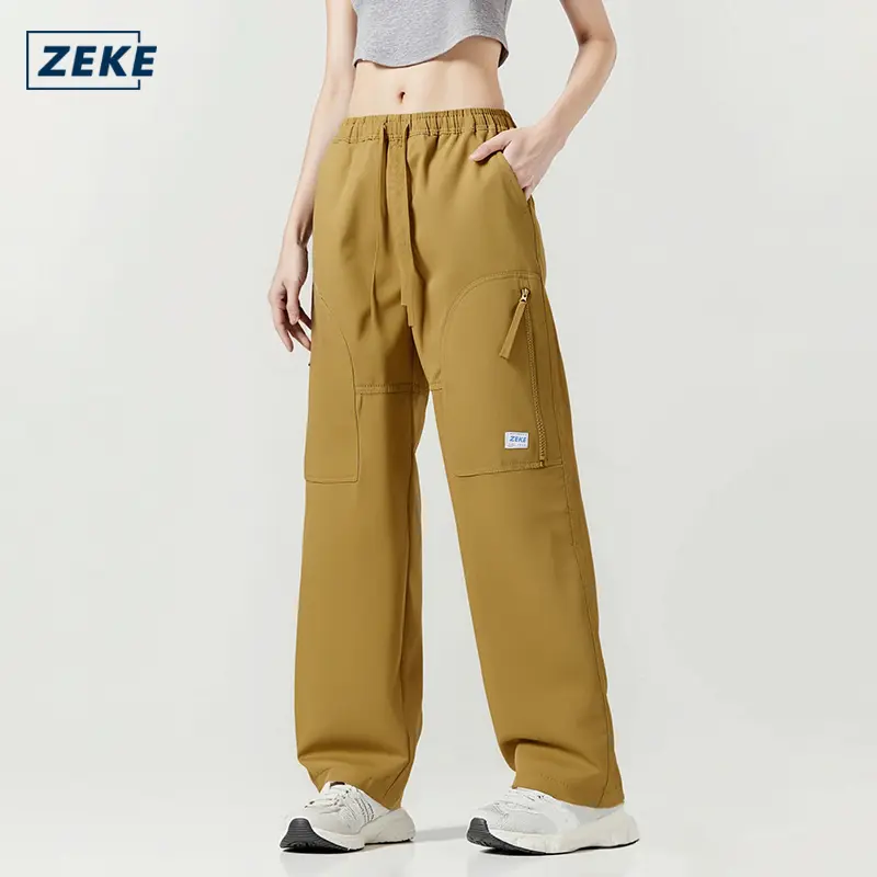 58% OFF ZEKE B0045 GEE Tactical 6 pocket Unisex Trouser Slacks Baggy Straight Cut Pants Original Imported Fabric
