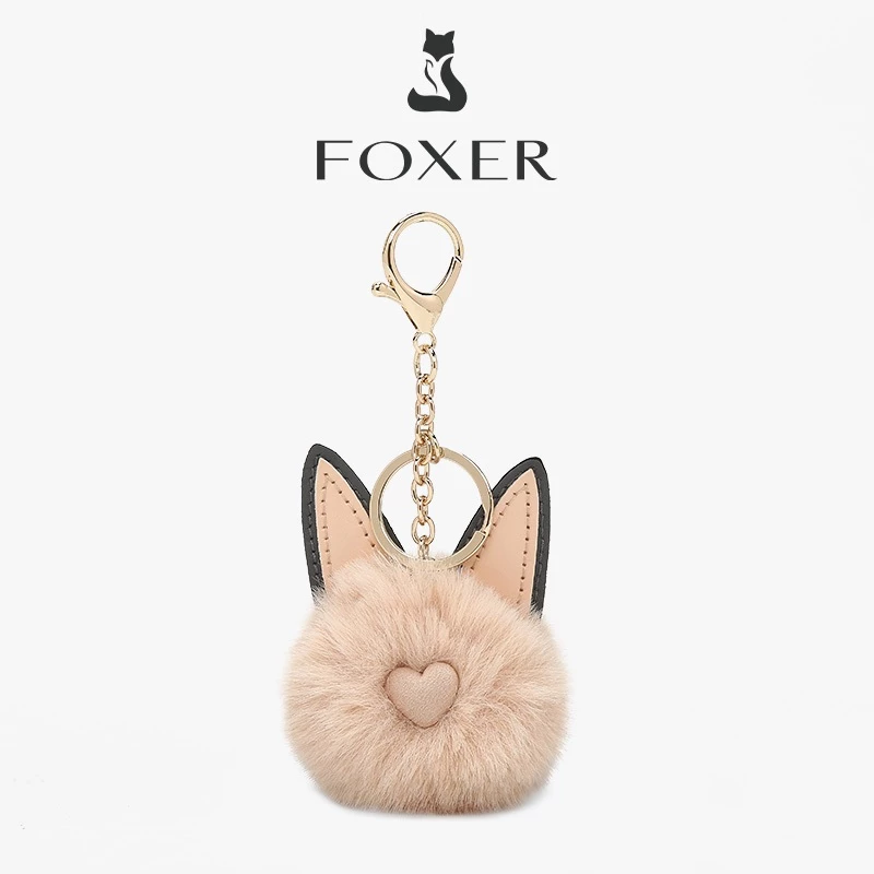 55% OFF FOXER Women's Bag Pendant Furry Cute Doll