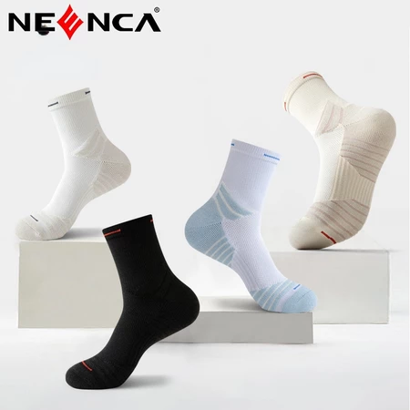 61% OFF NEENCA Professional Basketball Socks Towel Thickened Medium And High Tube Sports