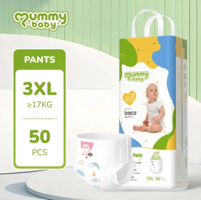 41% OFF Mummybaby disposable diaper S-3XL TAPE and PANTS TYPE korean diaper pants large diaper pants 50pcs#NS003#NS004