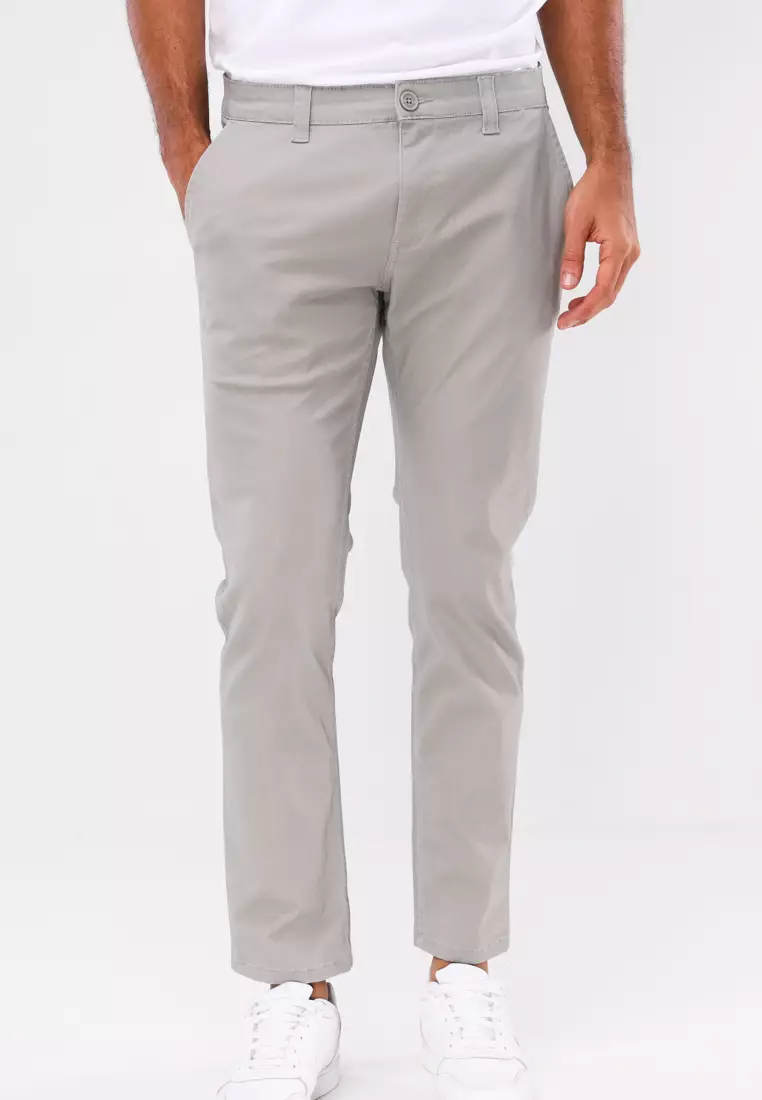 62% OFF Freego Mens Slim Tapered Chinos