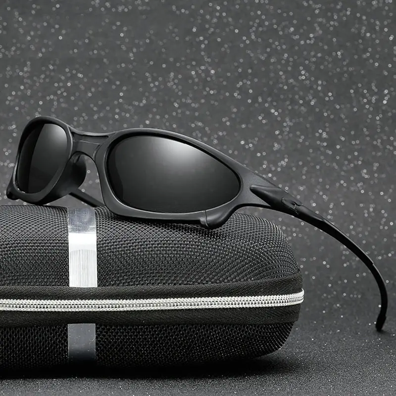 33% OFF Men Polarized Sunglasses Cycling Outdoor Sports Sun Glasses Vintage UV400 Shades Eyewear