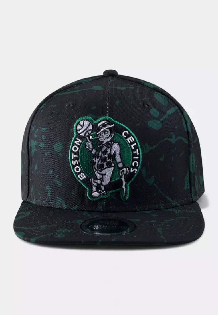 50% OFF NBA Boston Celtics Adjustable Snapback Cap for Men Flat Drops Collection
