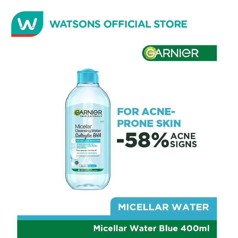 9% OFF GARNIER Micellar Cleansing Water Blue 400ml