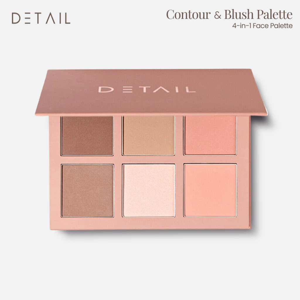 50% OFF Detail Cosmetics Contour and Blush Palette