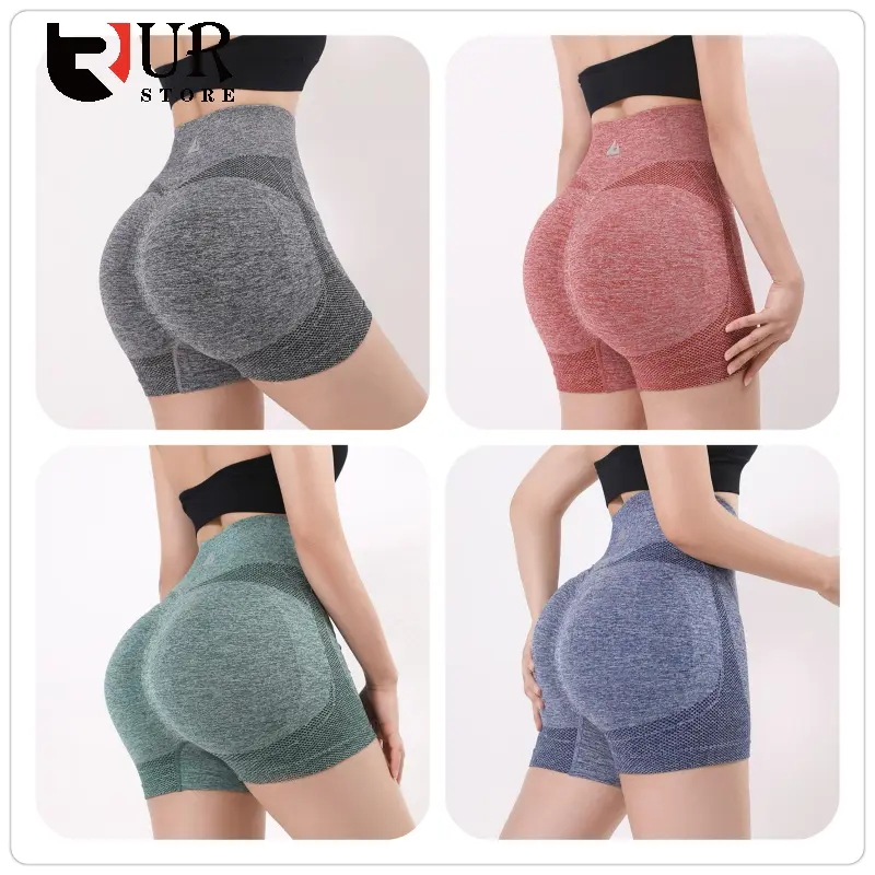 47% OFF High Waist Yoga Shorts For Women Sports Half Fashion Biker Gym Urstore
