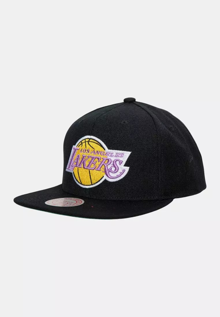 30% OFF Mitchell & Ness Los Angeles Lakers Top Spot Adjustable Snapback Cap Hardwood Classic