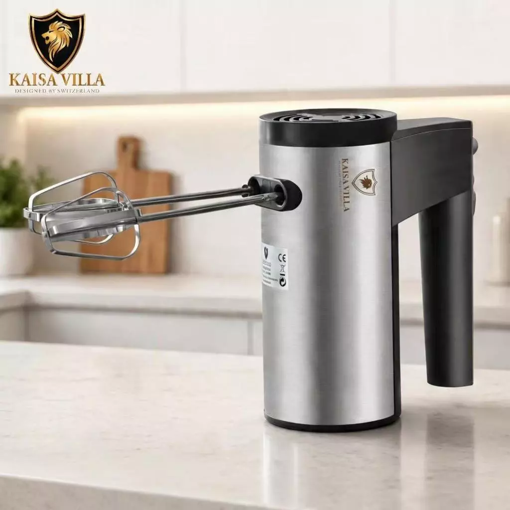 67% OFF Kaisa Villa Electric Hand Mixer 450W 5-Speed Baking Beater 5 Speed with Turbo Button Stainless Steel
