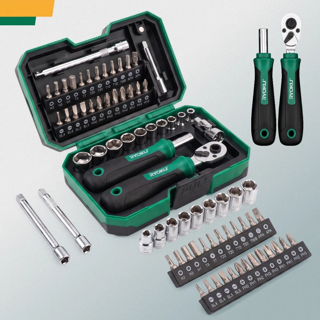28% OFF RYOKU Ratcheting Wrench & Sc