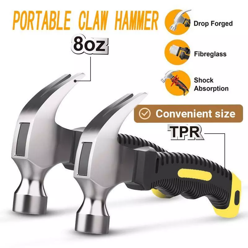 78% OFF 8oz Mini Claw Hand Tool Hammer martilyo