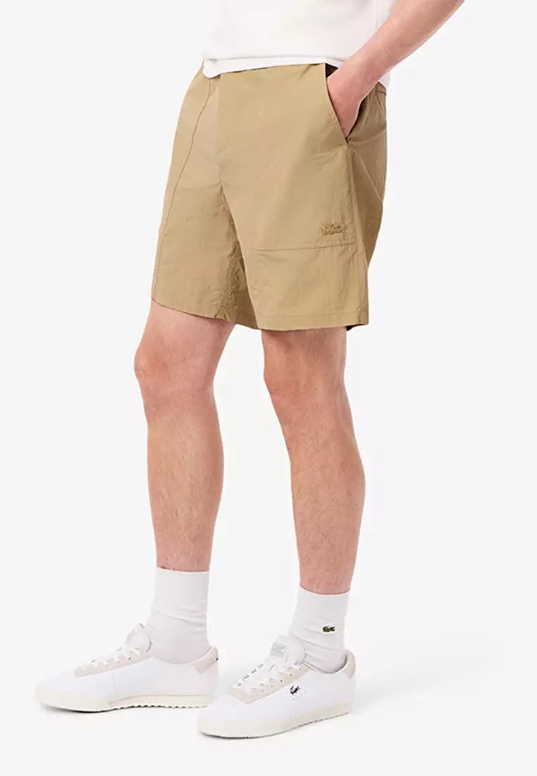 50% OFF Lacoste Water-Repellent Wind Resistant Nylon Shorts