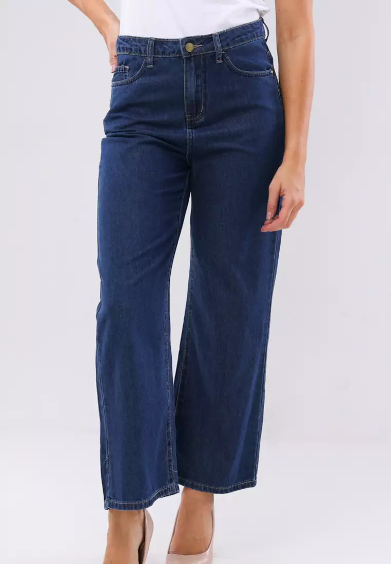 64% OFF Redgirl Denim Wide Leg Pants Ladies