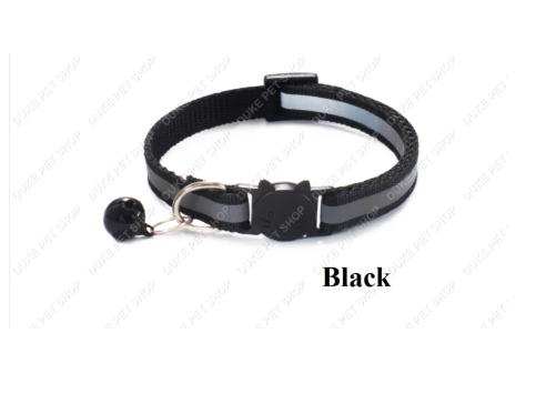 53% OFF Pet Reflective Collar With Bell Safety Buckle Neck for Puppy Dog Cat