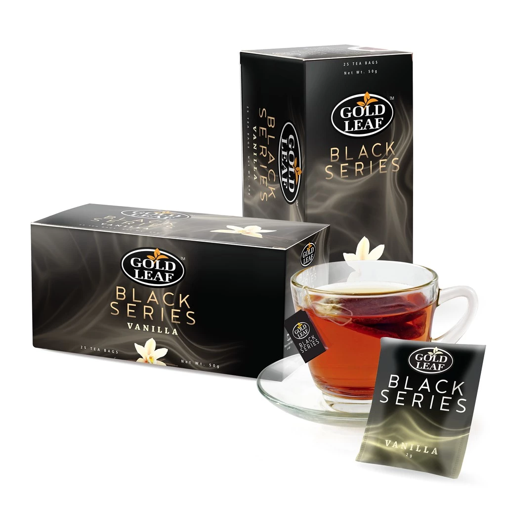 44% OFF Gold Leaf Black Series: Vanilla Tea 25s