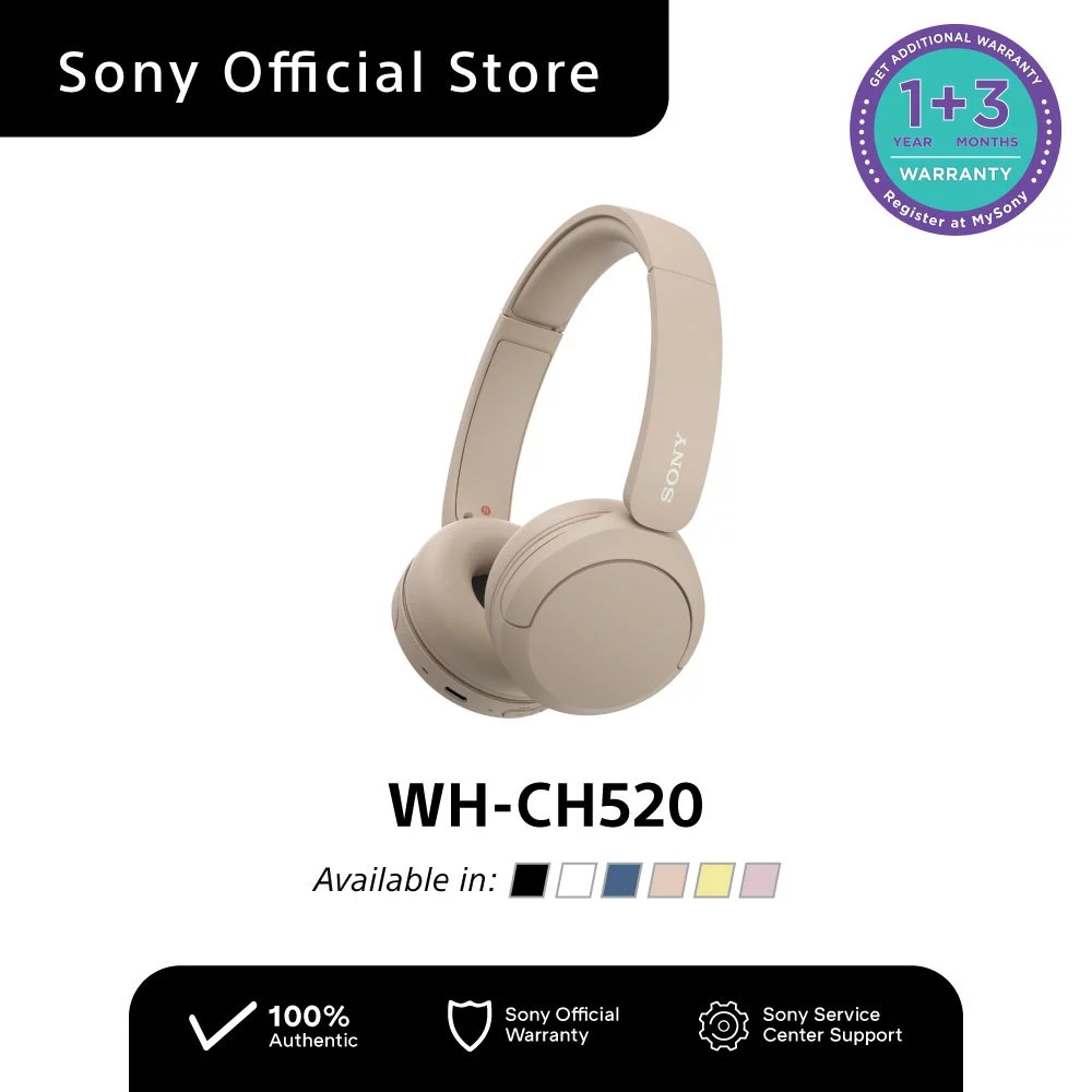 30% OFF Sony WH-CH520 / WH CH520 Wireless Bluetooth Headphones