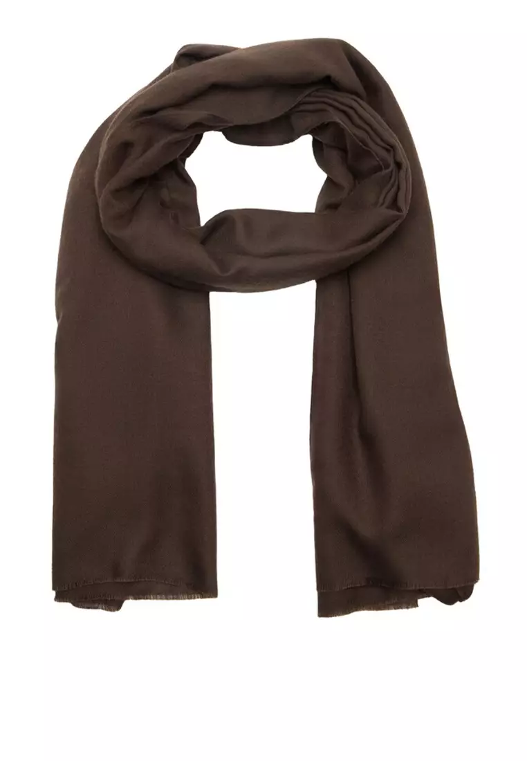 50% OFF Mango Frayed Edge Scarf
