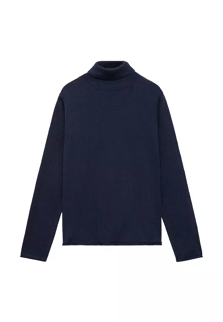 10% OFF Turtleneck Knit Sweater