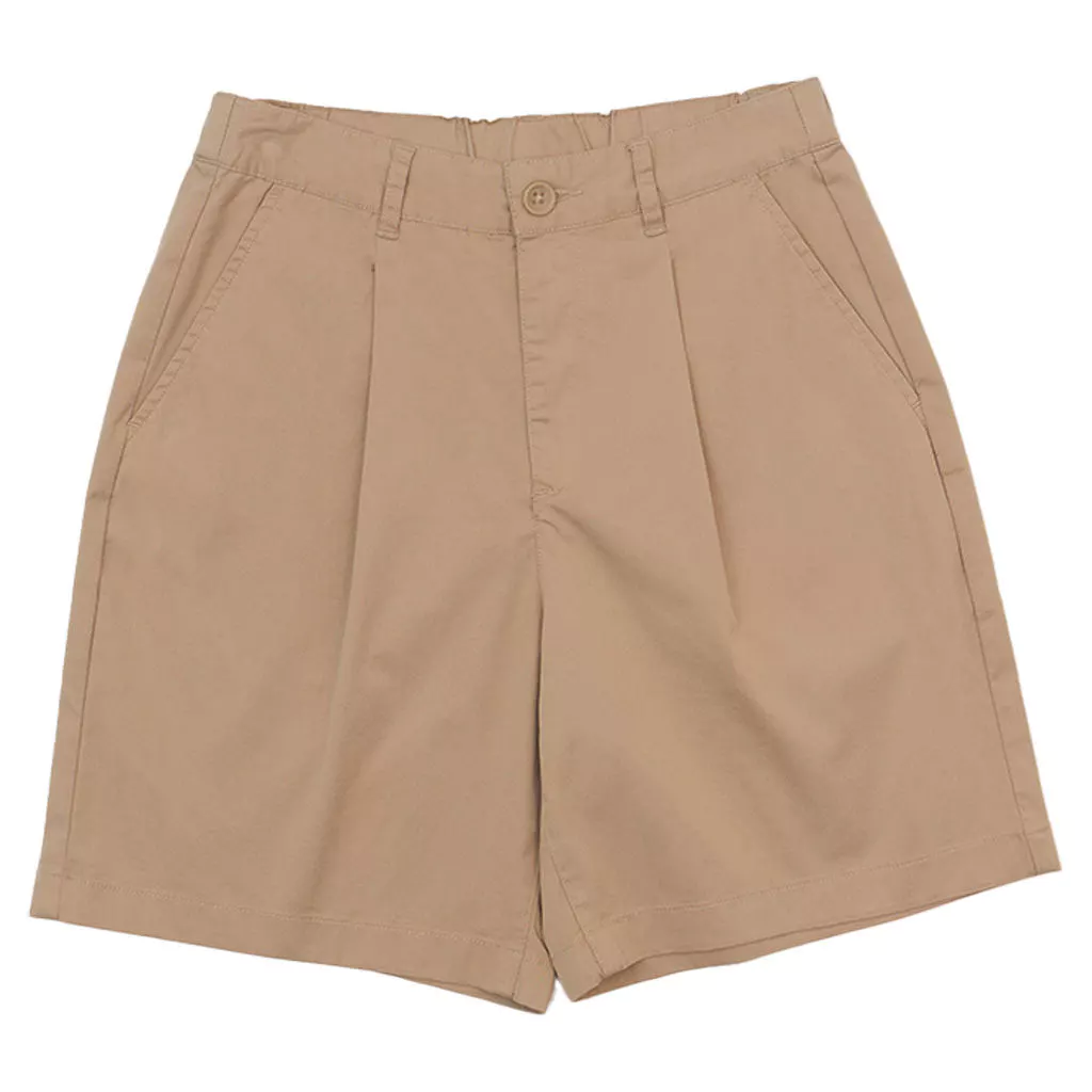 50% OFF GIORDANO Women's Cotton Nylon Spandex Twill High Waist Relax Fit Shorts (05405217)