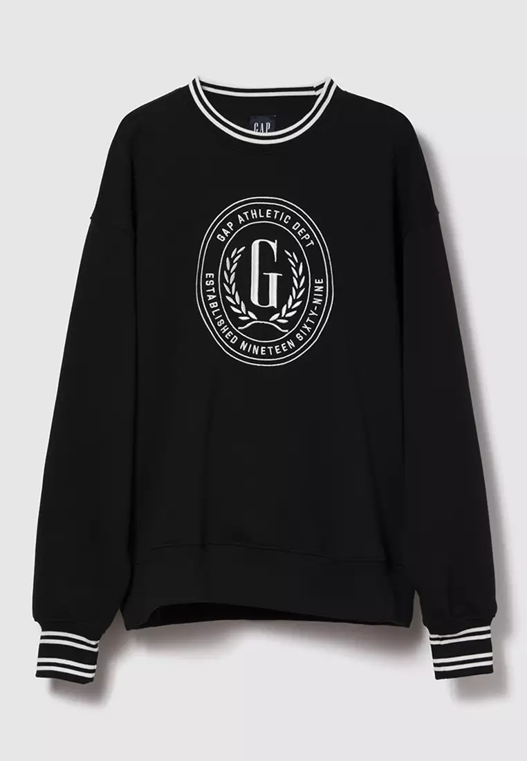 49% OFF VintageSoft Oversized Logo Sweatshirt