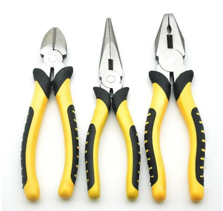 44% OFF Heavy Duty Pliers 3pcs Heavy Duty Pliers Tool set Long Nose Pliers Set Heavy Duty Pliers Tool Vise wire cutters + sharp nose pliers + 6 inch diagonal jaw pliers