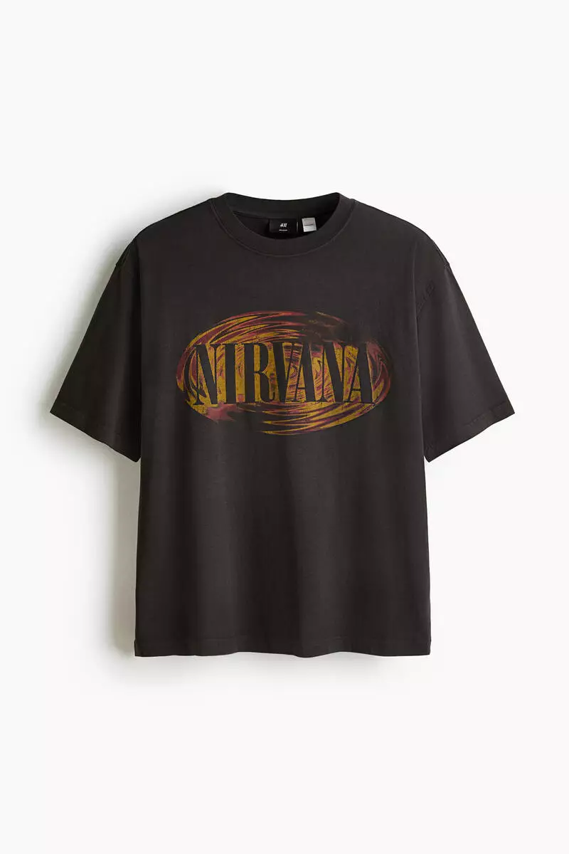 20% OFF H&M Relaxed Fit Printed cotton T-shirt