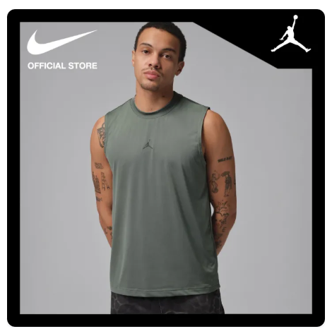 18% OFF Jordan Men's Sport Essentials Sleeveless Top - Vintage Lichen [IF0889-351]