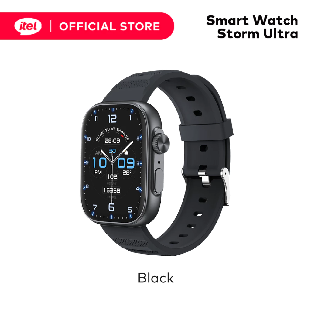 31% OFF itel O23 Smart Watch Storm Ultra | 2.02" HD Scratch proof | Metal Crafted | IP68 Water Resistance